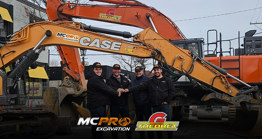 Mc PRO Excavation et Gérald Théoret